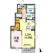 サンコート宮沢の間取り画像