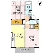 ファミールSAITO Bの間取り画像