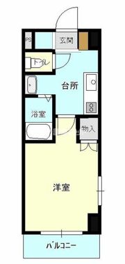 F＆Fアビタシオンの間取り画像