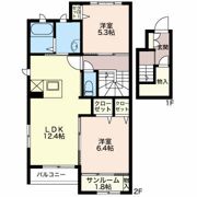 マストタウン長倉 Cの間取り画像