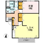 アネシス D棟の間取り画像