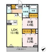 メゾンN＆Nの間取り画像