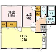 サラダ村 A棟の間取り画像