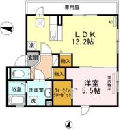 セジュールひまわりの間取り画像