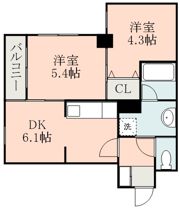 グランドゥール水前寺の間取り画像