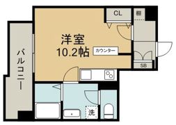 コネクト新水前寺の間取り画像