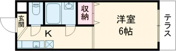 エスポワールUIの間取り画像