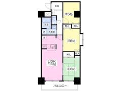 Monsteraの間取り画像