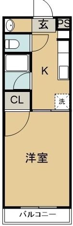 カリマハイツの間取り画像