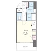 ロイヤルレジデンス北梅田の間取り画像