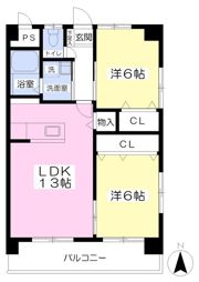 サンシャイン緑町の間取り画像