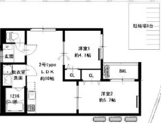 D porta violetの間取り画像