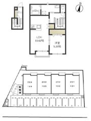 confeito（コンフェイト）の間取り画像