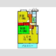 ベレーザ香里園の間取り画像