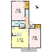 リースランド泉ヶ丘の間取り画像