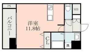 フォーエス神水の間取り画像