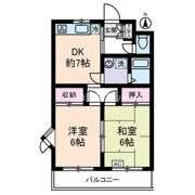 ルミエール本宿四番館の間取り画像