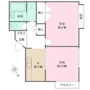 ベルハイム新百合ヶ丘A号棟の間取り画像