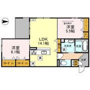 Reposの間取り画像