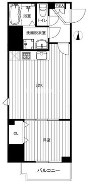 パレスシンシア江東橋の間取り画像