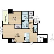 ジ アドレス梅田の間取り画像