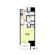 Metrosa南森町の間取り画像