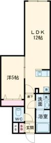 ラフォルテ福生の間取り画像