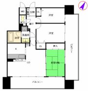 高宮通りシティハウスの間取り画像