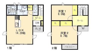 エスペランスの間取り画像