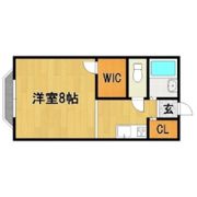 アヴェニール御井の間取り画像