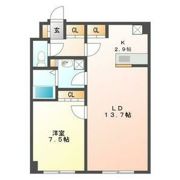 フェバリット ラ・クワトロの間取り画像