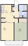 ヤマサハイツの間取り画像