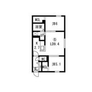 Le Clair Asabu(ルクレールアサブ)の間取り画像