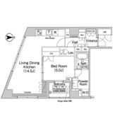 コンフォリア上野広小路の間取り画像