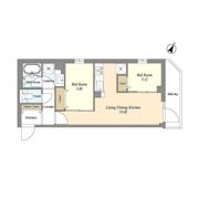 グランカーサ千駄木の間取り画像