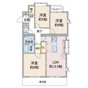 リーフコートⅡの間取り画像