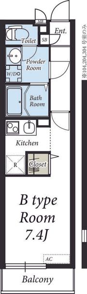 リブリ・MITAの間取り画像