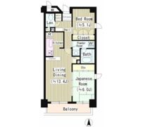 アミ浜田山の間取り画像