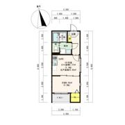 ハーモニーテラス紅雲町Ⅱの間取り画像