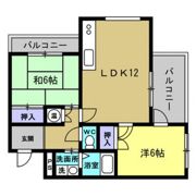 第3シャトーこがねの間取り画像