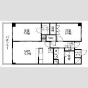 荒井ハイツ五番館の間取り画像