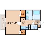 アスコット荒井東A棟の間取り画像