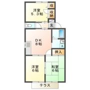 スターハイツCの間取り画像