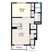 サンハイツの間取り画像