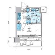 リヴシティ横濱新川町弐番館の間取り画像