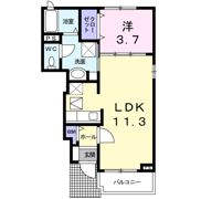 カーサ ドマーニの間取り画像