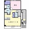 レインボーパート2の間取り画像