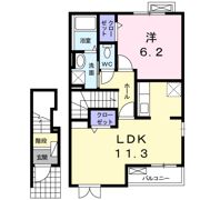 カーサ・モデルノEの間取り画像