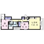 蔵垣内2丁目アパート（028403301）の間取り画像