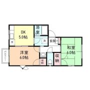 コーポフレグランスの間取り画像